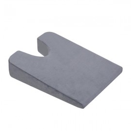 Memory Cotton Triangle Cushion U-shaped Hollow Gray 17 x 13 x 3.5/1 "