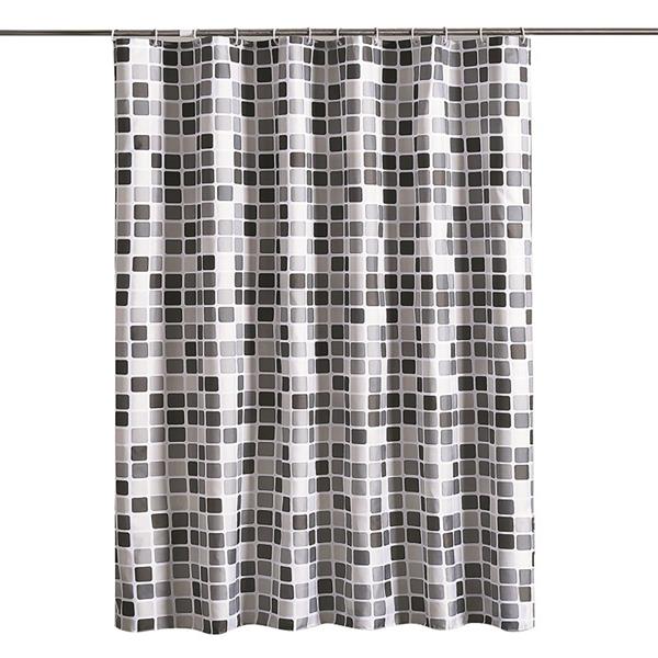 Waterproof Polyester Fabric Shower Curtain 